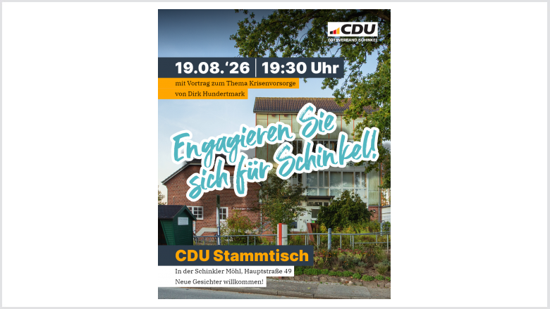 Stammtisch der CDU Schinkel